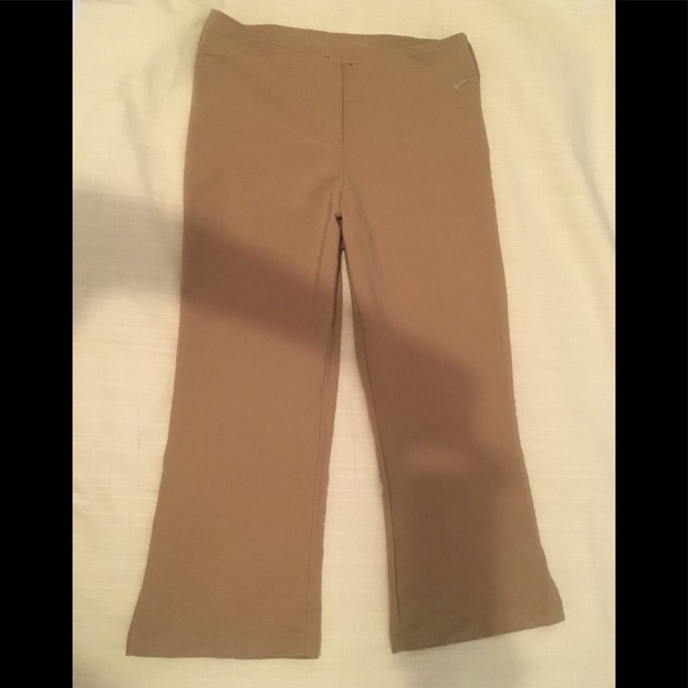 Beige Capri Pant